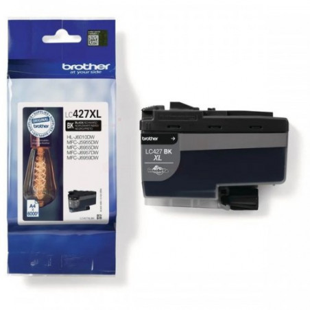 427XL - Cart. Encre Marque Brother LC427XLBK - Noir