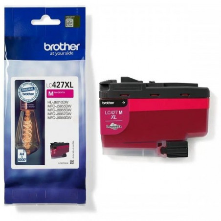 427XL - Cart. Encre Marque Brother LC427XLM - Magenta