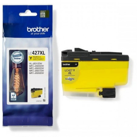427XL - Cart. Encre Marque Brother LC427XLY - Yellow