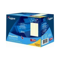 APLI 115498 1000 étiquettes pour affranchissement 140x40 mm (norme postale)