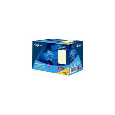 APLI 115498 1000 étiquettes pour affranchissement 140x40 mm (norme postale)
