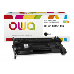 Hp 149X - ARMOR Toner rema K16505OW équivaut à W1490X, 149X - Black