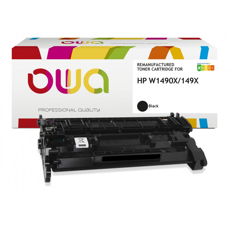 Hp 149X - ARMOR Toner rema K16505OW équivaut à W1490X, 149X - Black