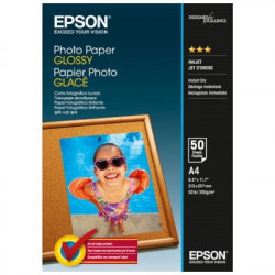 Epson - Papier A4 photo glacé 200g/m2 original 50 feuilles - Epson S042539
