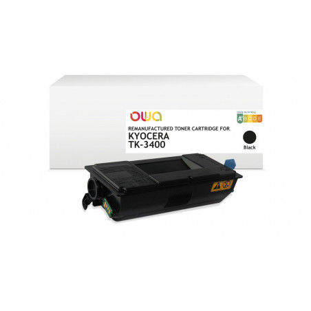 Kyocera Mita TK-3400 - ARMOR K16506OW Toner rema équivaut à TK-3400 - Black