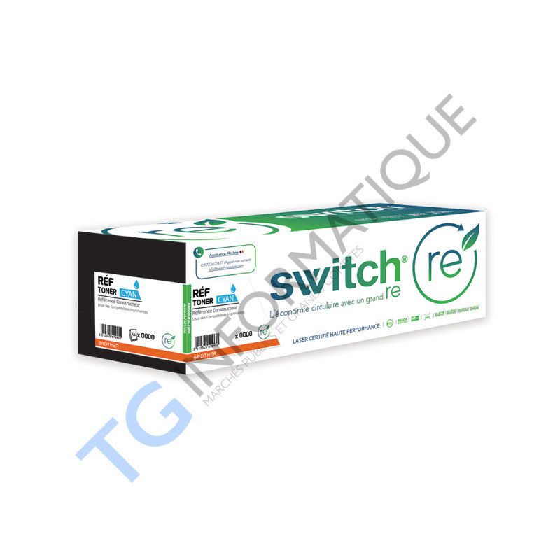 Brother TN-423 - SWITCH RE Toner Rema équivaut à TN-423 - Cyan