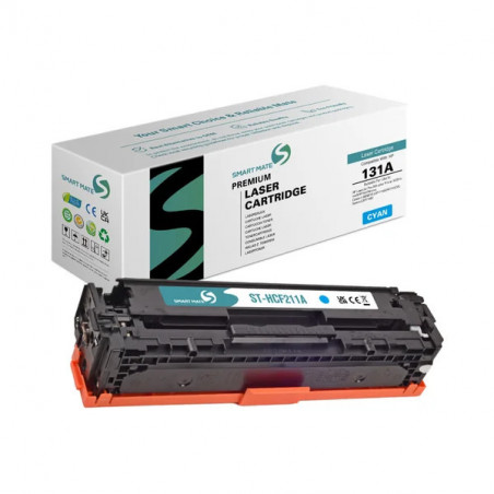 HP 131A - SMARTMATE Toner Rema équivaut à CF211A - Cyan