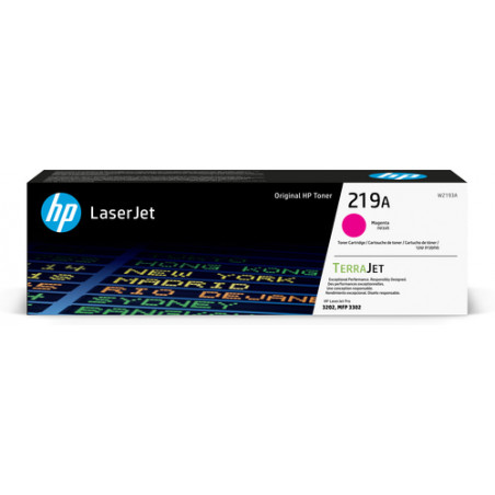 Hp 219A - Toner original W2193A, 219A - Magenta