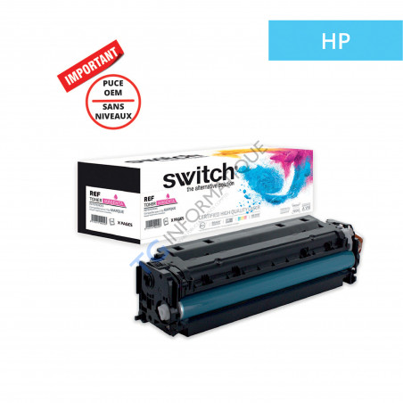 HP HT212X - Toner - sans niveau puce OEM - SWITCH équivalent à HP W2123X, 212X - Magenta