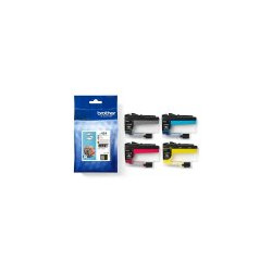 Brother 424 - Pack x 4 marque Brother LC424VAL - Noir Cyan Magenta Yellow