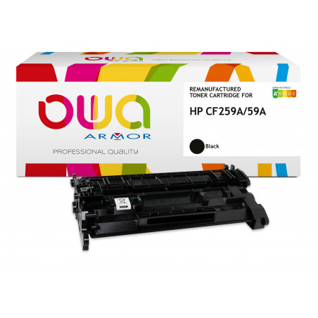 59A - Toner Armor équivaut à Hp CF259A, 59A - Noir
