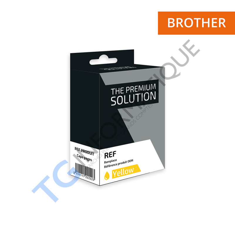 Brother 426 - cartouche jet d'encre équivaut à LC426Y - Yellow