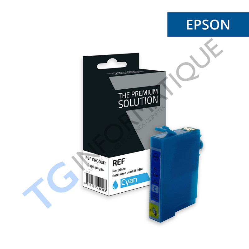 Epson 1632 - cartouche jet d'encre équivaut à C13T16324012 - Cyan