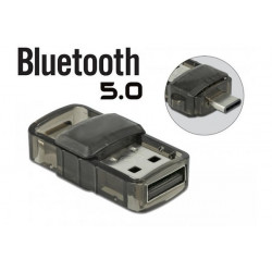 040508 - DEXLAN Clé USB BlueTooth 5.0 réversible Combo USB-C et USB-A