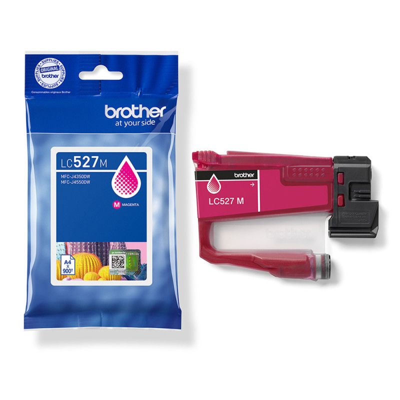Brother 527 - cartouche jet d'encre marque LC527M - Magenta