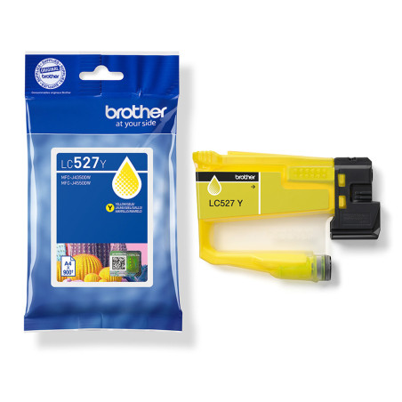 Brother 527 - cartouche jet d'encre marque LC527Y - Yellow
