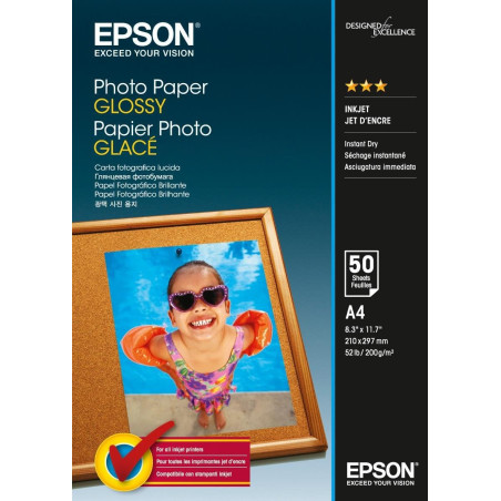 Epson C13S042539 Pap. Photo Glace A4 50f - C13S042539