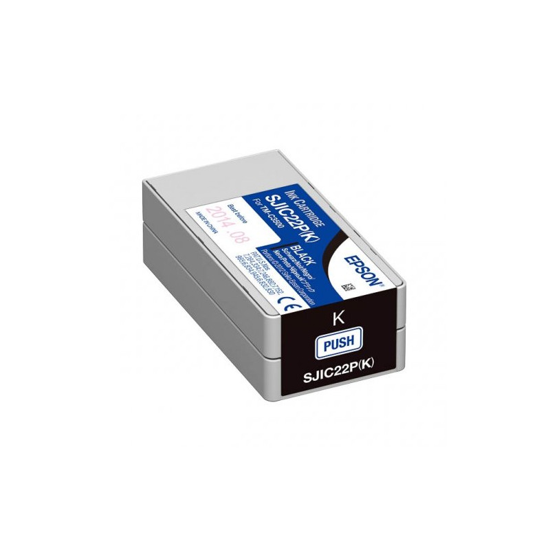 Epson E3500 - Cartouche marque Epson C33S020601, SJIC22P(K) - Noir