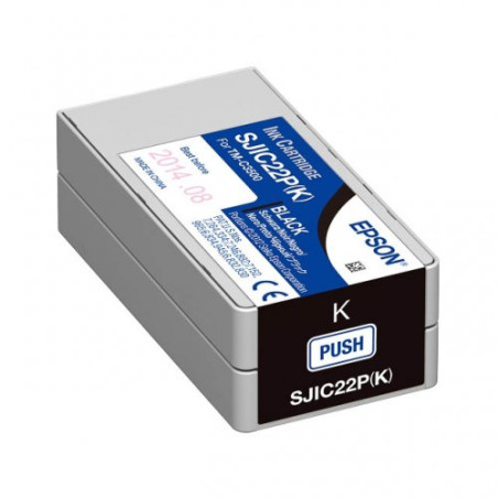 Epson E3500 - Cartouche marque Epson C33S020601, SJIC22P(K) - Noir