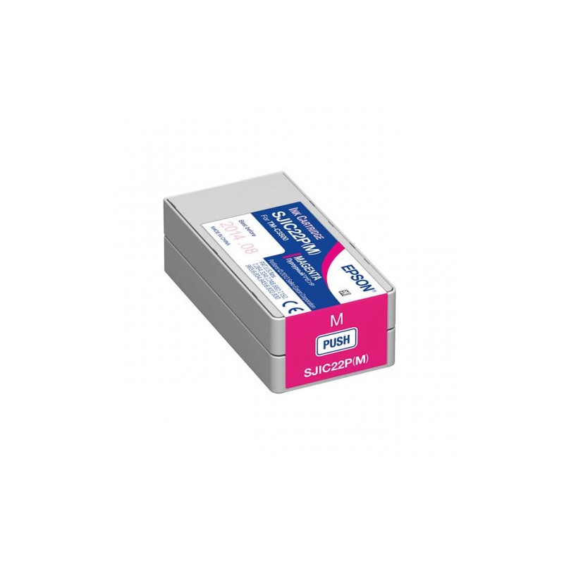 Epson E3500 - Cartouche marque Epson C33S020603, SJIC22P(M) - Magenta