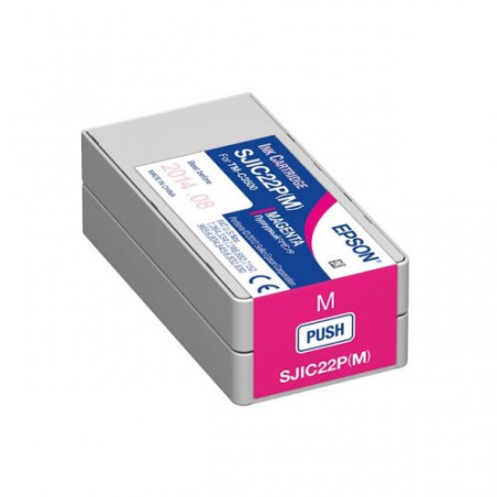 Epson E3500 - Cartouche marque Epson C33S020603, SJIC22P(M) - Magenta