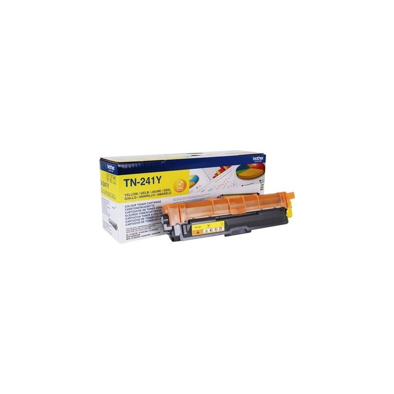 TN-241Y - Toner Marque Brother TN-241 - Jaune
