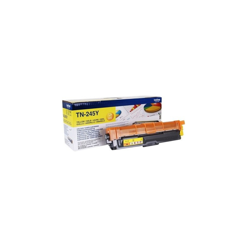 TN-245Y - Toner Marque Brother TN-245 - Jaune