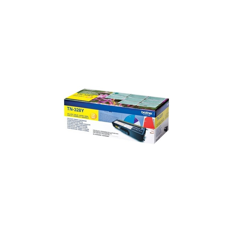 TN-328 - Toner Marque Brother TN-328 - Jaune