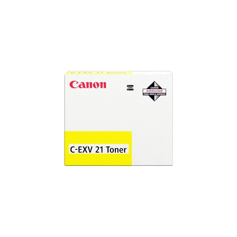 C-EXV21 - Toner Marque Canon 0455B002 - Jaune