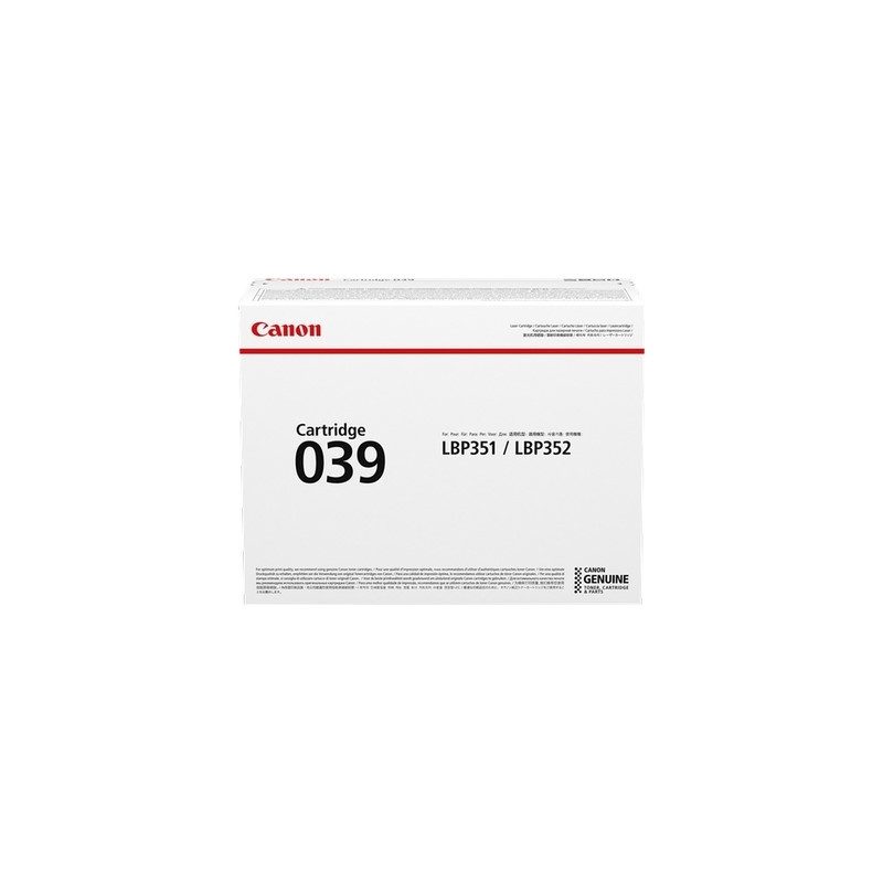 039 - Toner Marque Canon 0287C001 - Noir
