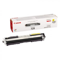 729Y - Toner Marque Canon 729Y, 4367B002 - Jaune