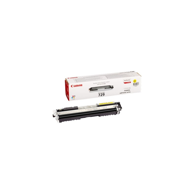 729Y - Toner Marque Canon 729Y, 4367B002 - Jaune
