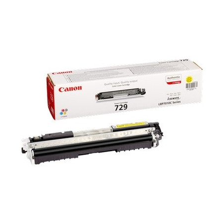 729Y - Toner Marque Canon 729Y, 4367B002 - Jaune