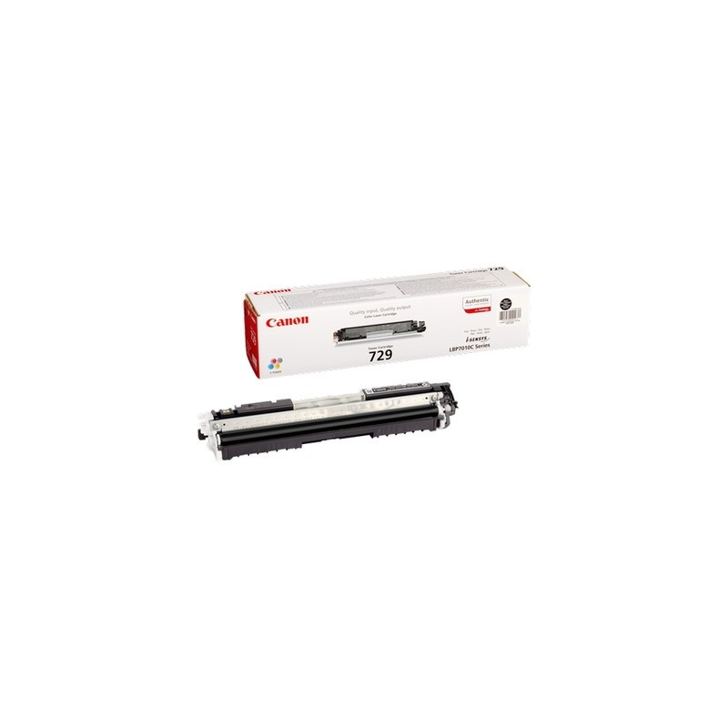 729BK - Toner Marque Canon 729BK, 4370B002 - Noir