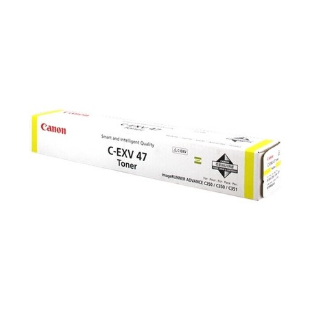 C-EXV47 - Toner Marque Canon 8519B002 - Jaune