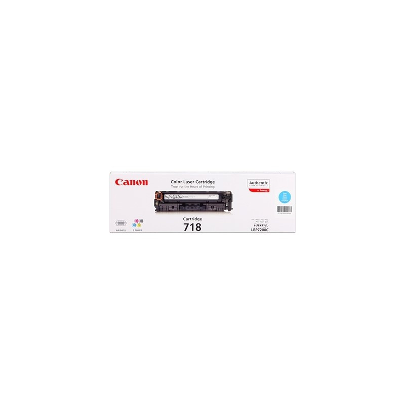 718 - Toner Marque Canon 2661B002 - Cyan