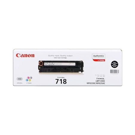 718 - Toner Marque Canon 2662B002 - Noir