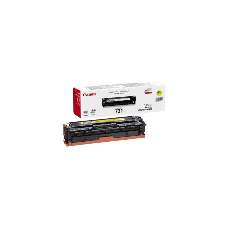 731 - Toner Marque Canon 731Y, 6269B002 - Jaune
