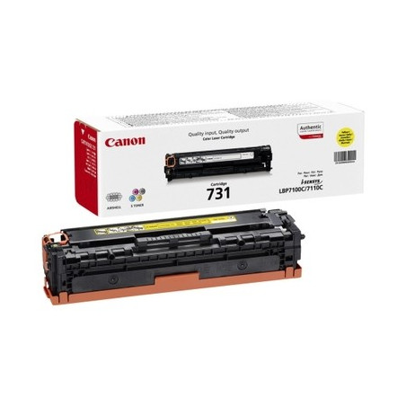 731 - Toner Marque Canon 731Y, 6269B002 - Jaune