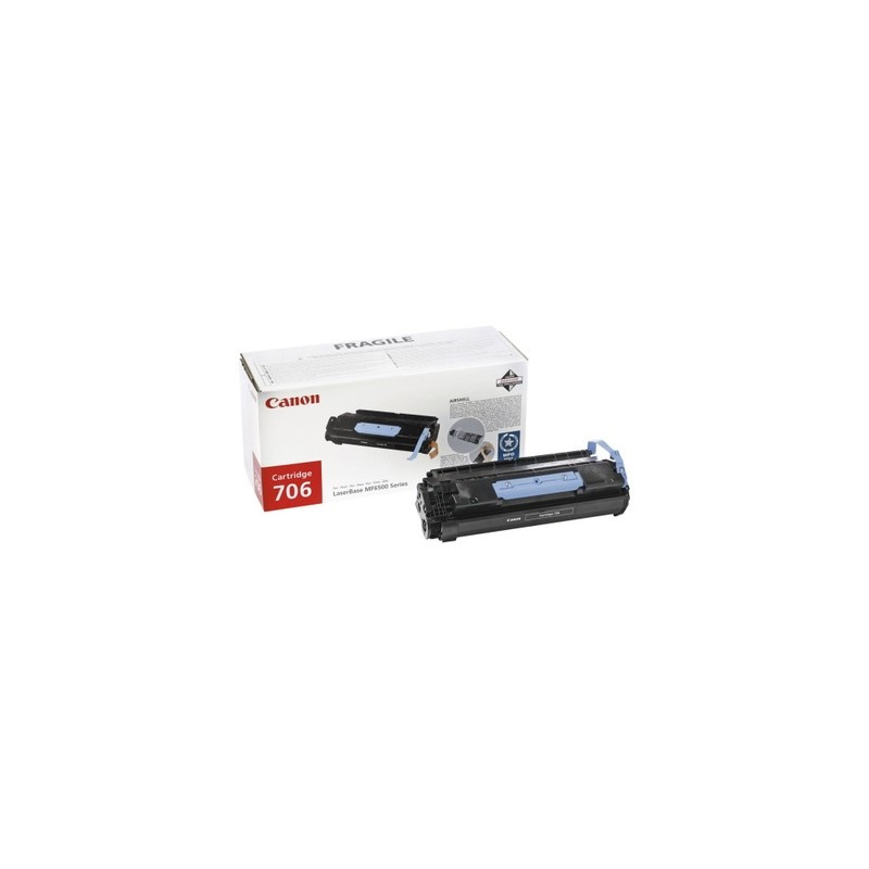 706 - Toner Marque Canon 706, 0264B002 - Noir