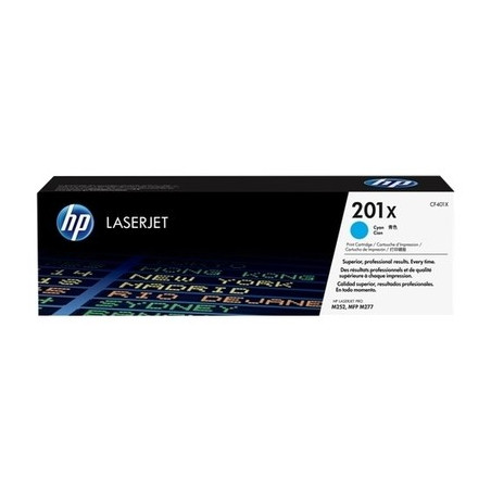 HP 201X - Toner original HP CF401X - Cyan