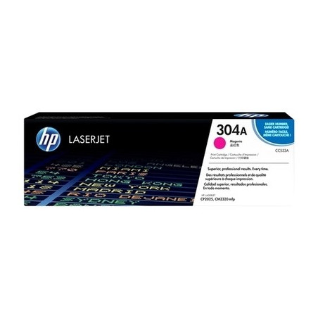 304A - Toner Marque Hp CC533A, 304A - Magenta