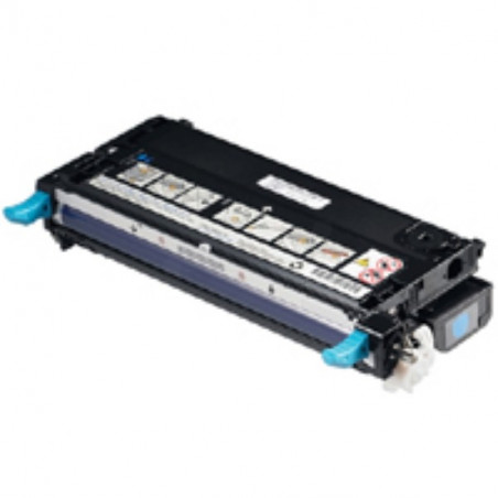 3110 - Toner Marque Dell 59310171, PF029 - 8000 pages - Cyan