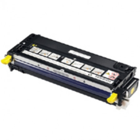 3110 - Toner Marque Dell 59310173, NF556 - 8000 pages - Jaune