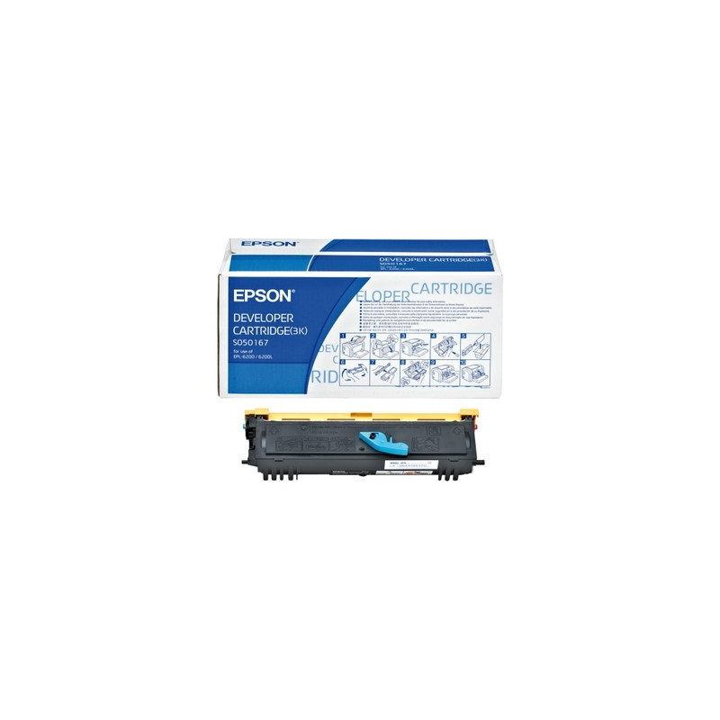 EPL-6200 - Toner Marque Epson C13S050167 - noir