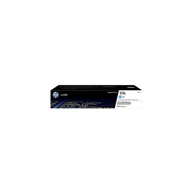 117A - Toner Marque Hp W2071A, 117A - Cyan