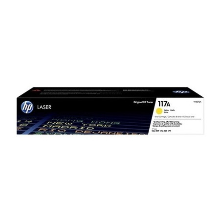 117A - Toner Marque Hp W2072A, 117A - Jaune