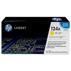 124A - Toner Marque Hp Q6002A, 124A - Jaune