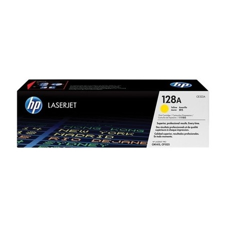 128A - Toner Marque Hp CE322A, 128A - Jaune