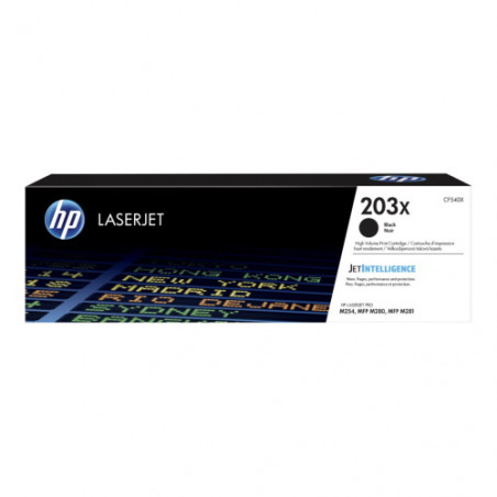 203X - Toner Marque Hp CF540X, 203X - noir